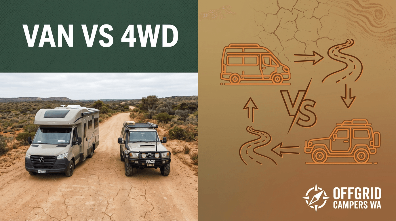 Campervan vs 4WD Camper Hire in WA: How to Choose