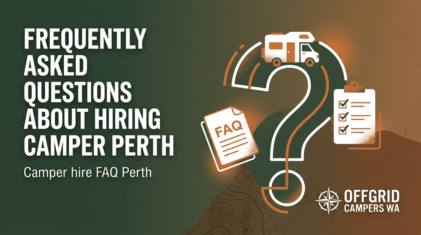 Campervan hire in Perth: frequently asked questions