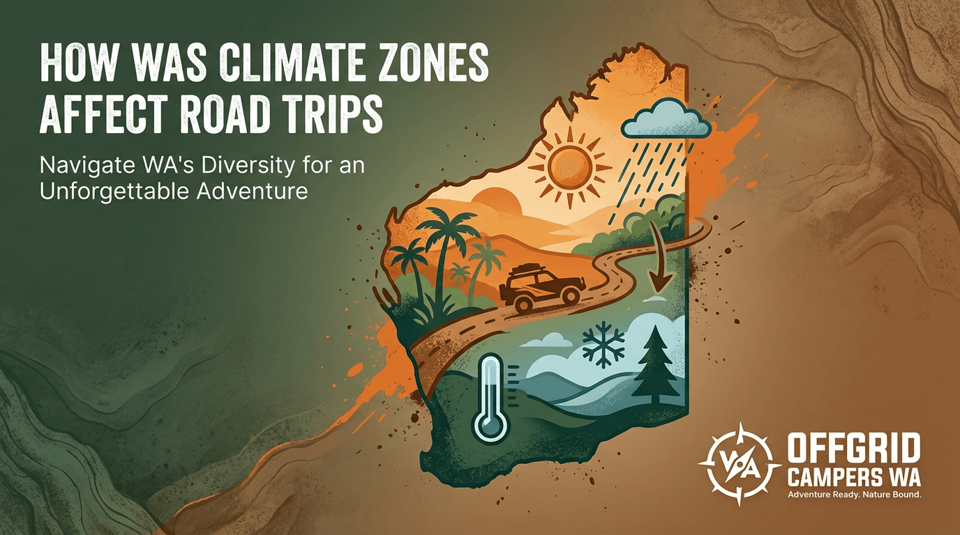 How WA Climate Zones Can Make or Break Your Road Trip