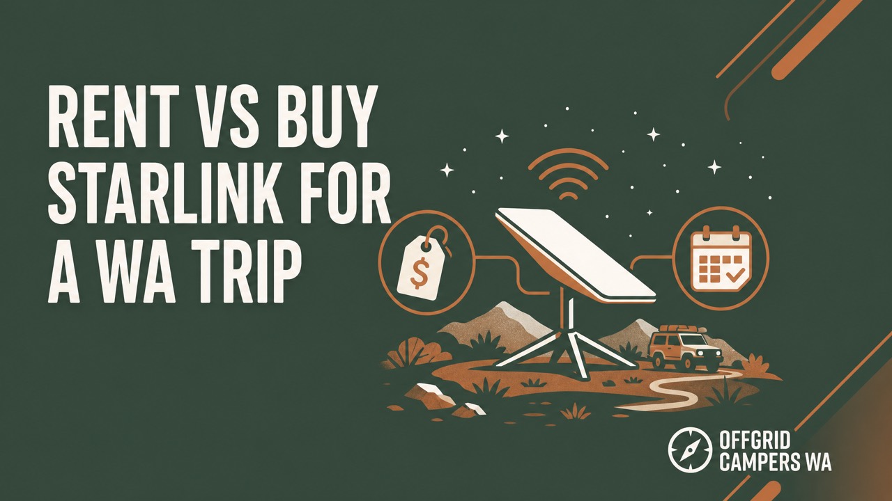 Rent vs buy Starlink for a one-off WA trip