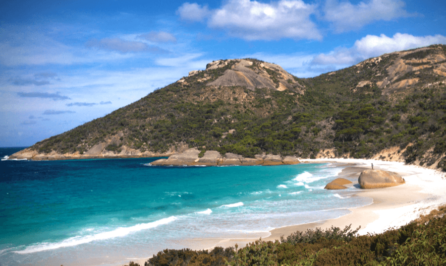 Little Beach near Albany, one of the best beaches in WA.