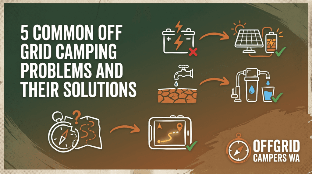 5 common off grid camping problems and their solutions