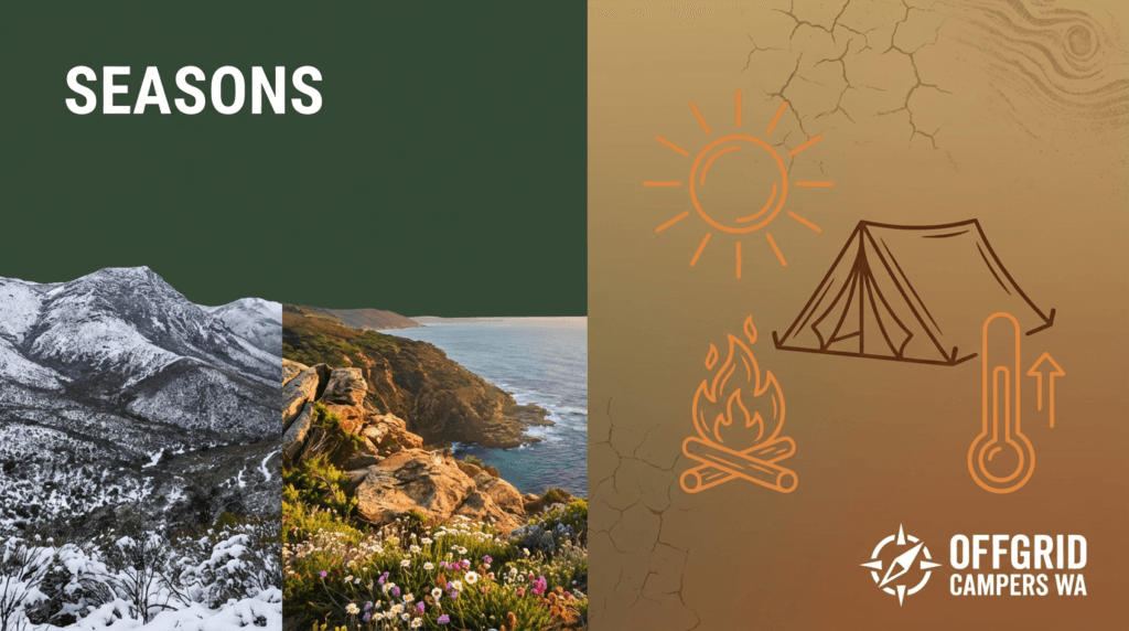 winter vs summer camping in wa best times to go off grid