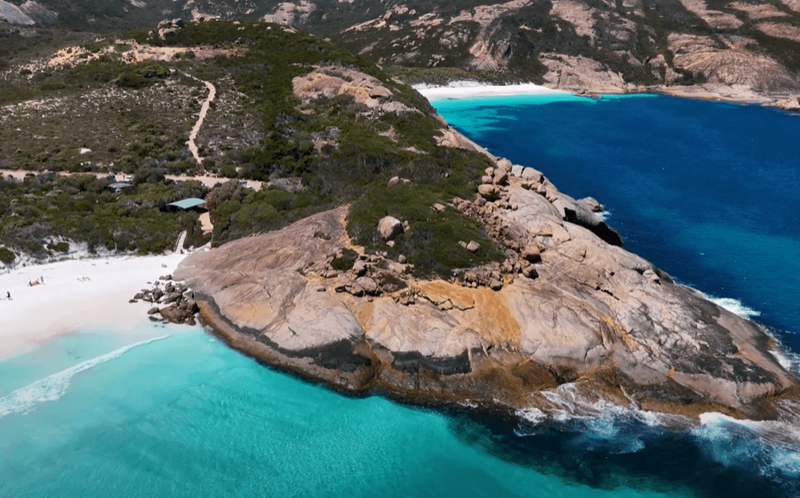 hellfire bay cape le grand