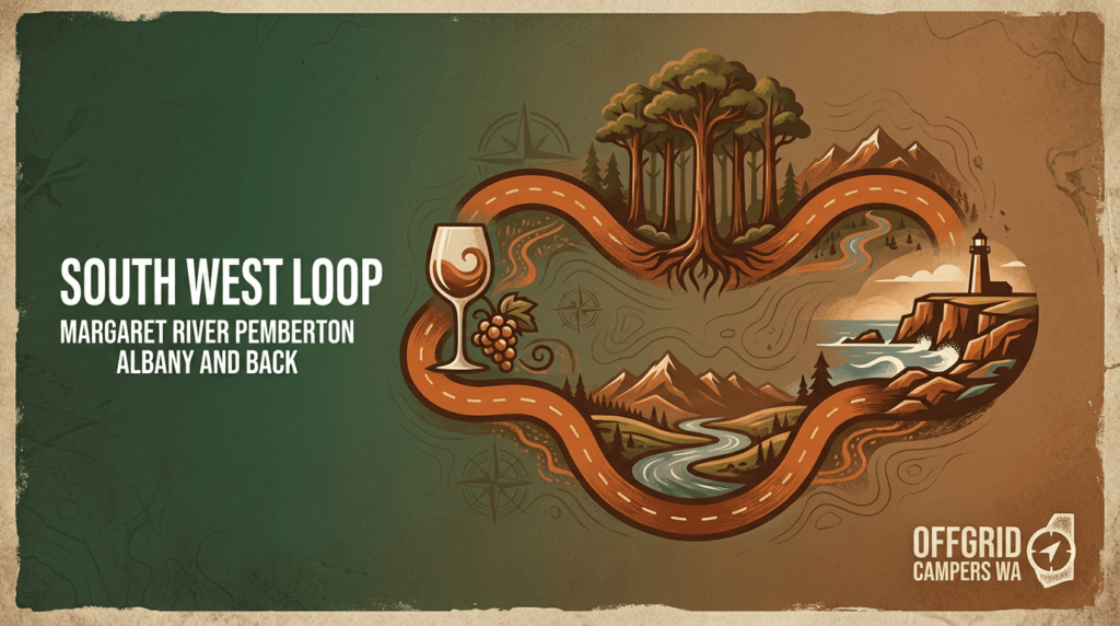 south west loop margaret river, pemberton, albany and back