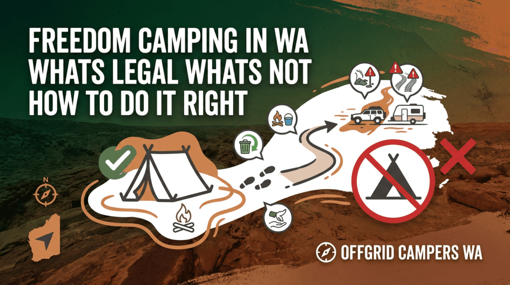 freedom camping in wa what’s legal, what’s not & how to do it right