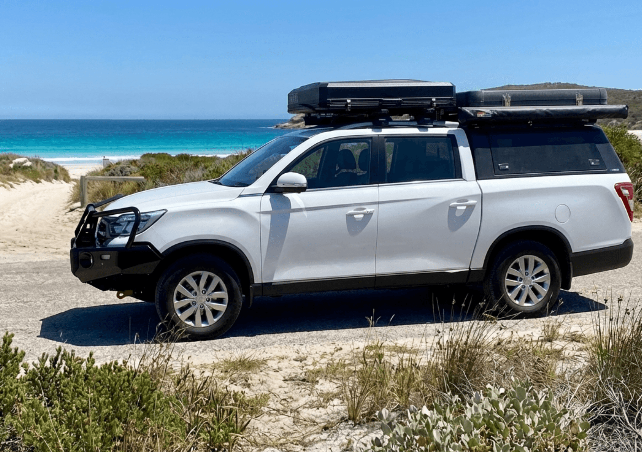 bakkie 2.0 parked on campspot